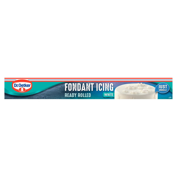 Dr. Oetker Ready Rouled White Fondant Glaçage 450G