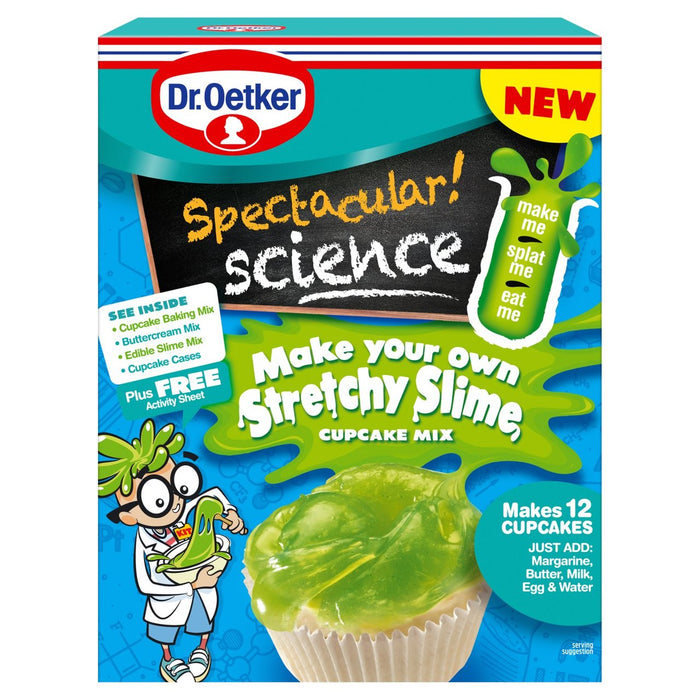 Dr. Oetker Kit de boulangerie de slime de science spectaculaire 400G