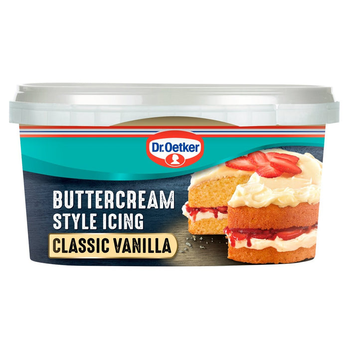 Dr. Oetker Vanilla Buttercream Style Icing 400g