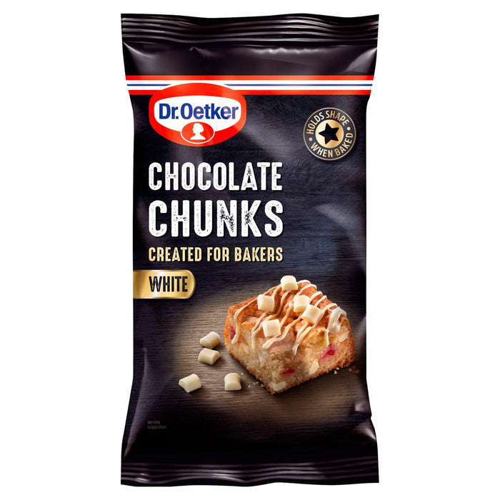 Dr. Oetker White Chocolate Stücke 100g