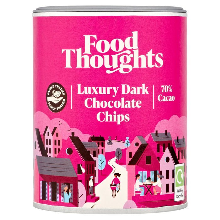 Pensées de nourriture luxe aux pépites de chocolat noir 200g