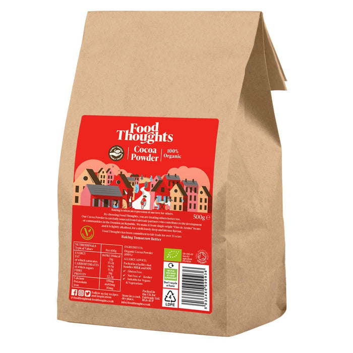 Pensées alimentaires poudre de cacao biologique 500g