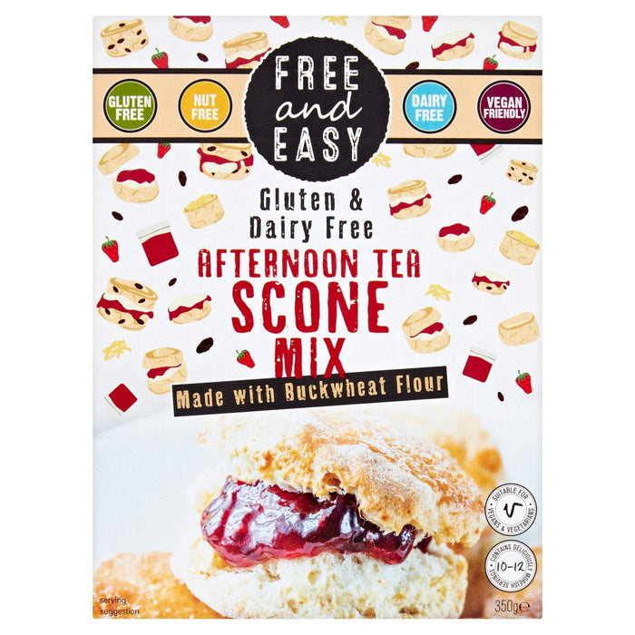 Kostenlose und einfache Gluten & Milchfreie Scone Mix 350G