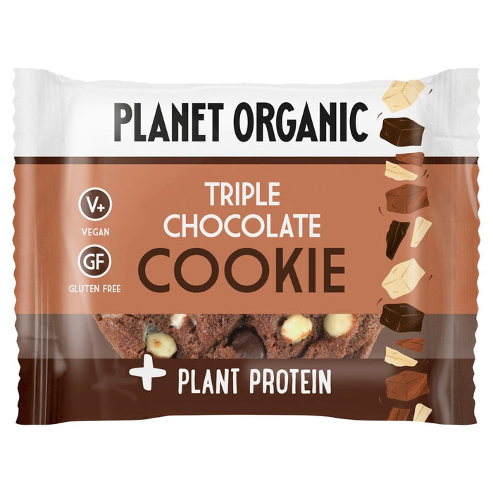 Planeta Organic Triple Chocolate Protein Cookie 50G