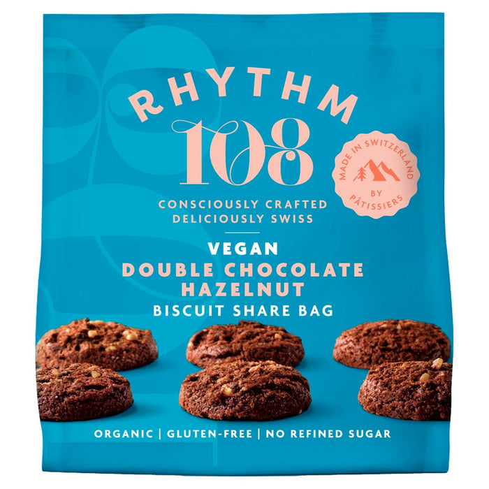 Rhythm108 Ooh La La Tea Biscuits Doble Choco Hazelnut 135G