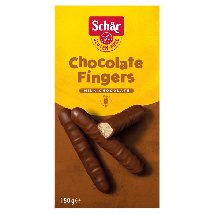 Schar gluten sans doigts de chocolat 150g