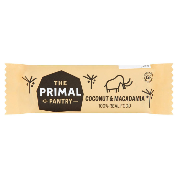 The Primal Pantry Coconut & Macadamia Real Food Fruit & Nut Bar 45g