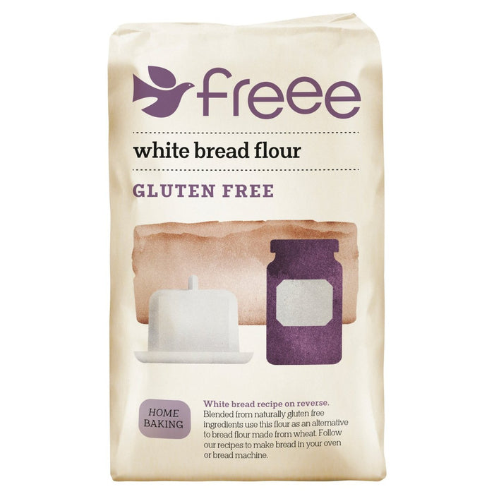 Freee Gluten sans pain blanc Farine 1kg