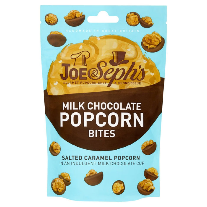 Joe & Sephs Milchschokolade Popcorn Bites 63g