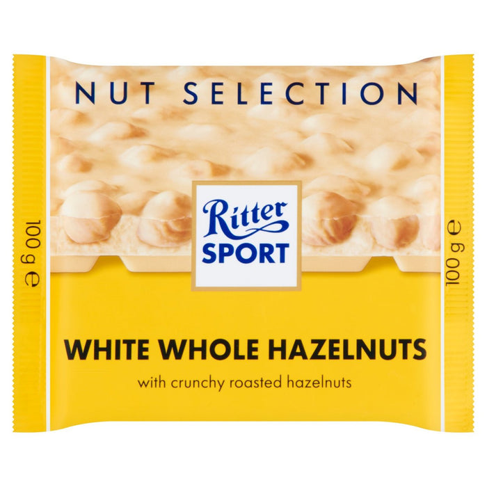 Ritter Sport Nuss Perfektion weißer Haselnuss 100g