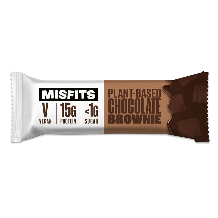 Misfits Vegan Chocolate Brownie Protein Bar 45G