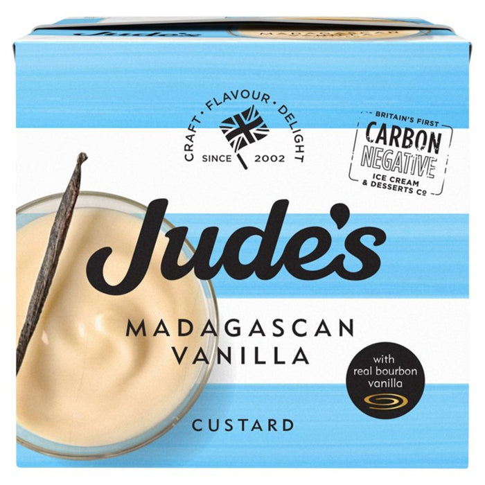 Jude's Madagascan Vanilla Custard 500G