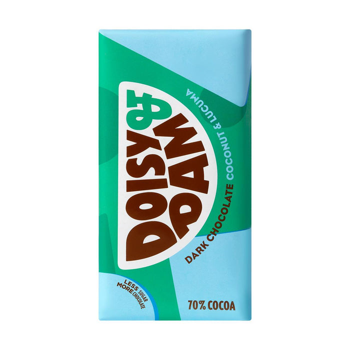 Doisy & Dam Coconut & Lucuma 70% Dark Chocolate 80G