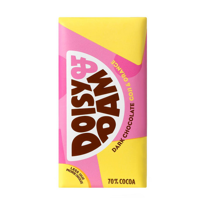 Doisy & dam goji y naranja 70% chocolate negro 80g