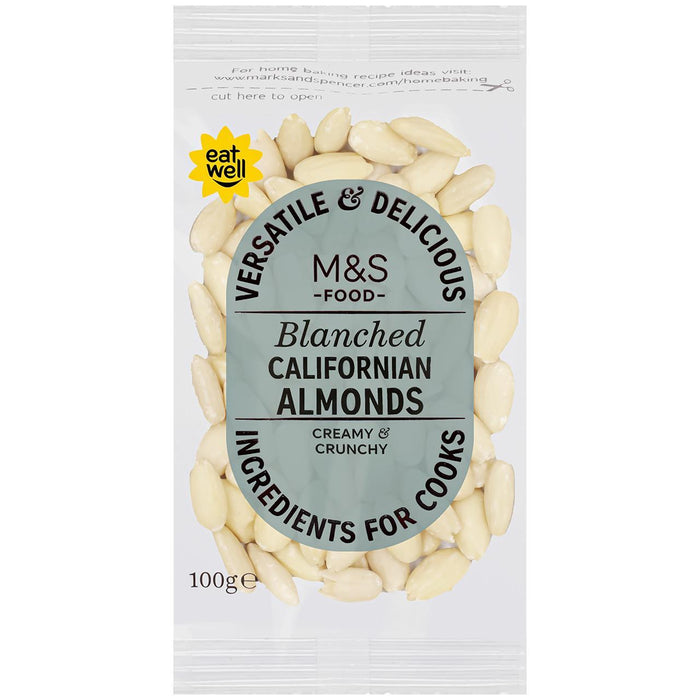 M & S Blanchierte kalifornische Mandel 100g