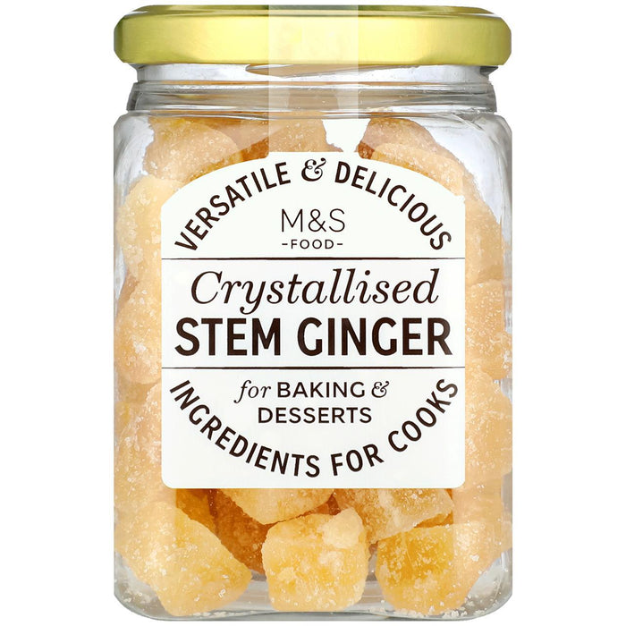 M&S Crystallised Stem Ginger 200g