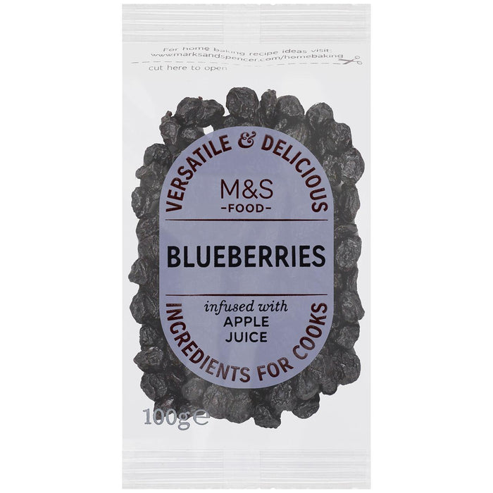 M & S getrocknete Blaubeeren 100g