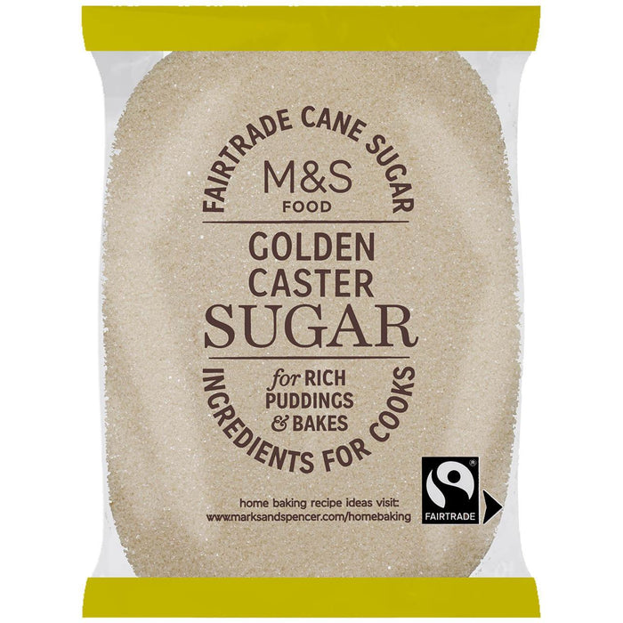 M&S Fairtrade Golden Caster Sugar 1kg