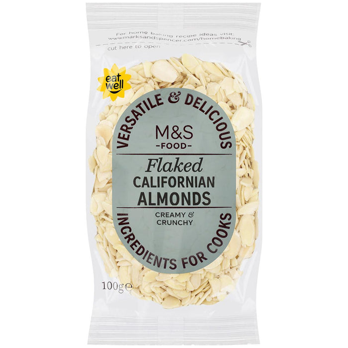 M & S Flockenkalifornische Mandeln 100g