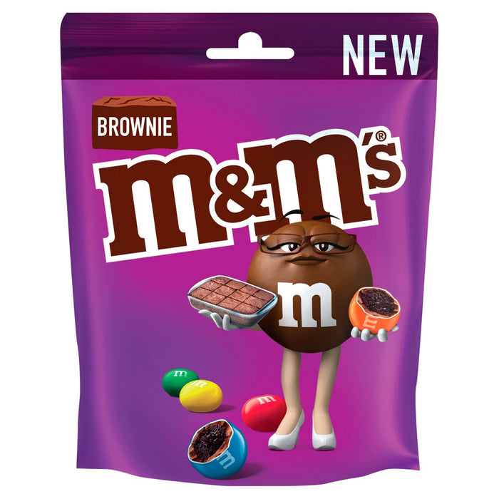 M & M's Brownie Chocolate Beutelbeutel 102g