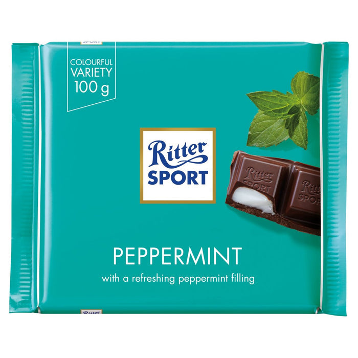 Ritter Sport Peppermint Chocolate noir 100g