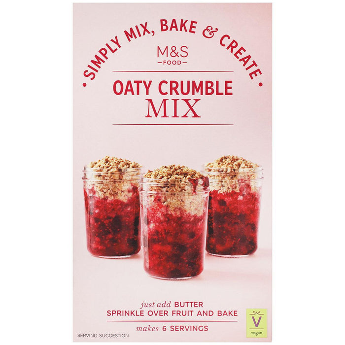 M&S Oaty Crumble Mix 360g