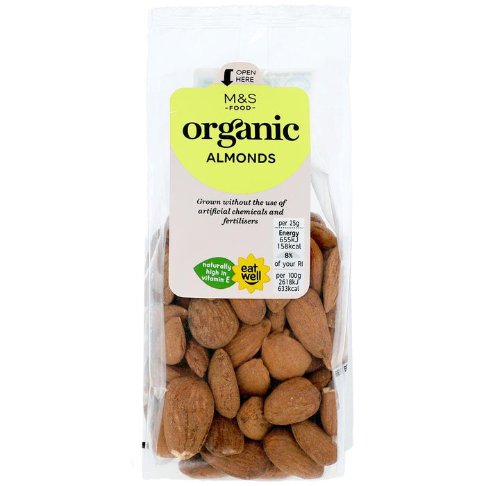 Amandes biologiques M&S 150g