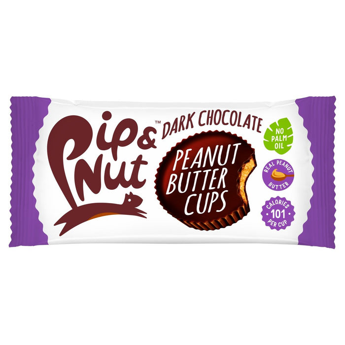 Pip & Nut Dark Chocolate Peanut Butter Cups 34g