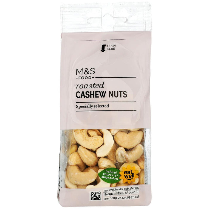 M & S geröstete Cashewnüsse 150 g