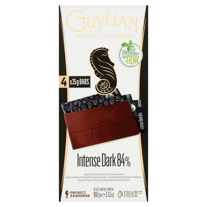 Guylian nein zugesetzt Zucker Dunkel 84% Riegel 100g