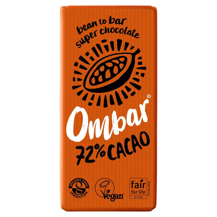 Ombar 72% de chocolat noir 70g