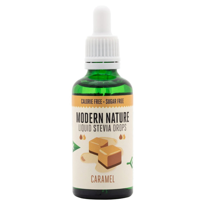 Naturaleza moderna STEVIA Drops Caramel endumorante 50 ml