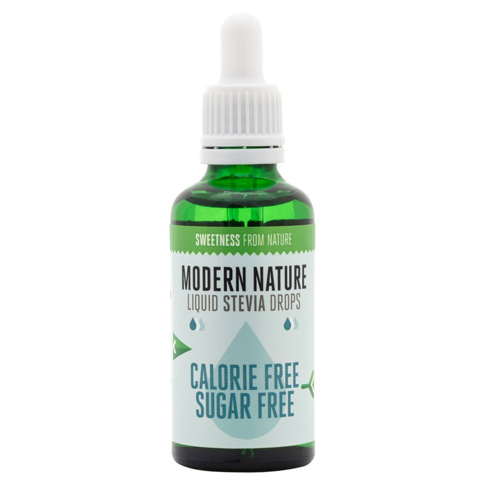 Modern Nature Stevia Drops Sweetener 50ml