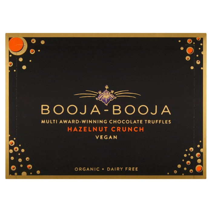 Booja booja lácteo trufas de chocolate crujiente de avellana gratis 92G