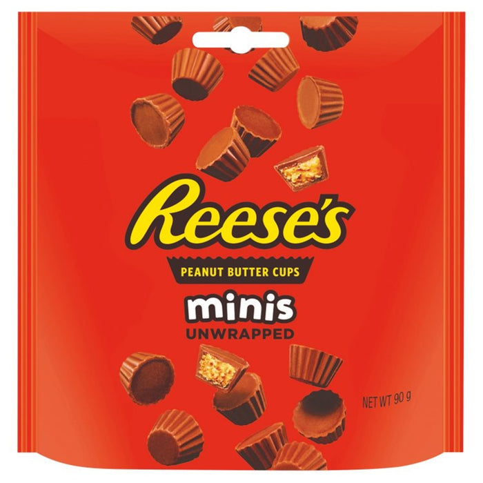 Hersheys Reese's Mini Erdnussbutterbeutel 90g