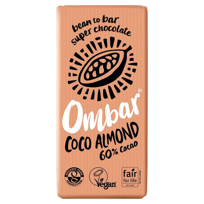 OMBAR Coco Almond Chocolate 70G