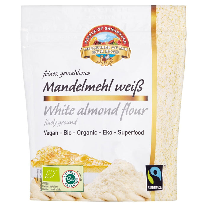 Perlen von Samarkand Fairtrade weißes Mandelmehl 150 g