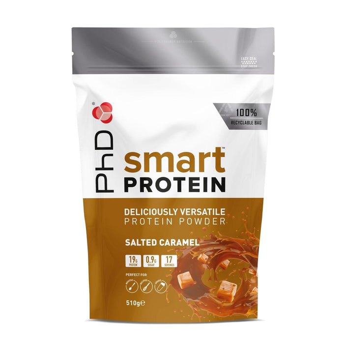 PhD -Ernährung gesalzenes Karamell -Proteinpulver 510g