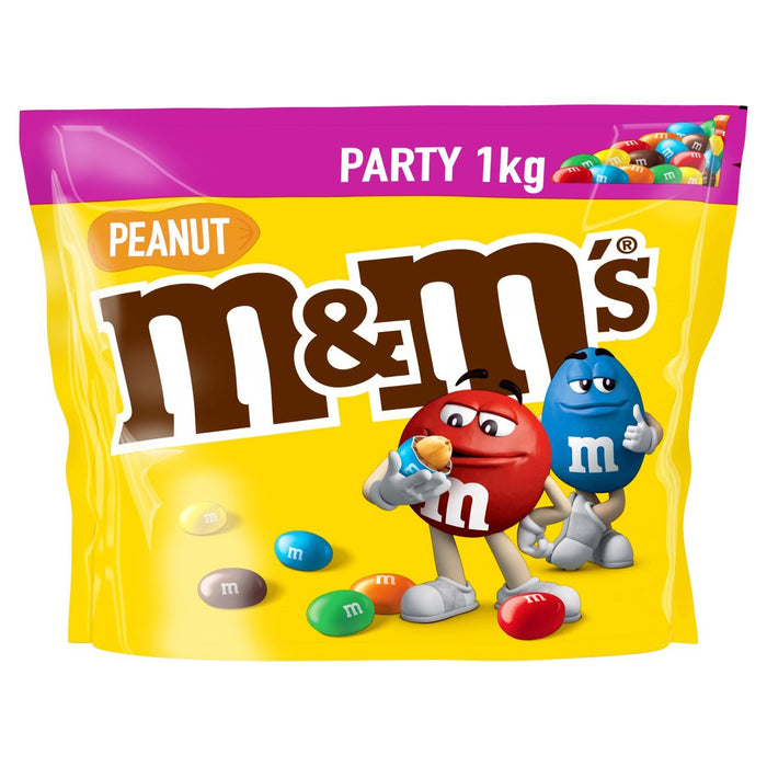 Bolsa de fiesta de chocolate de maní de M&M 1 kg