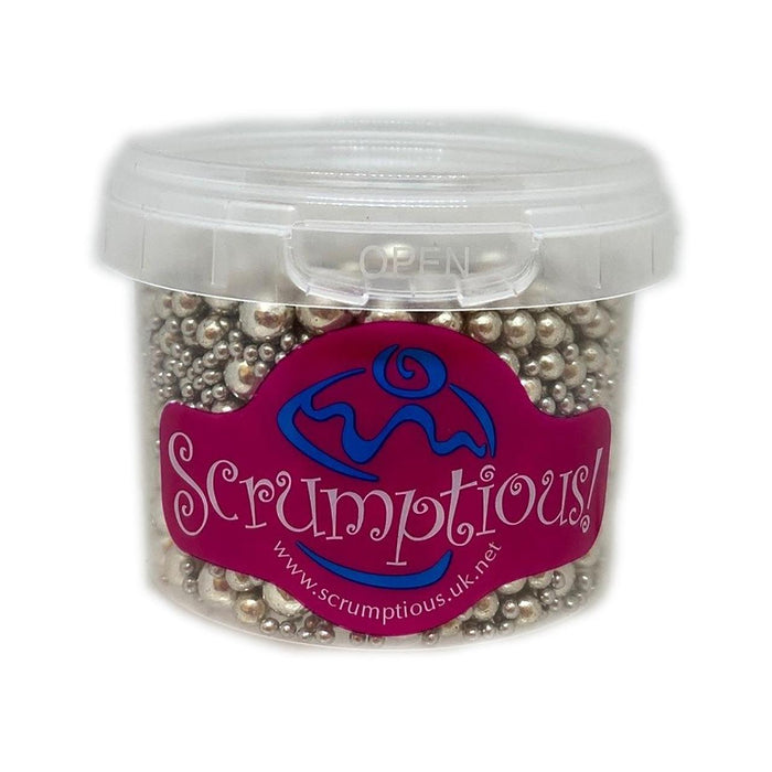 Sprumpespy Sprinkles Silver Pearl Mix 80g