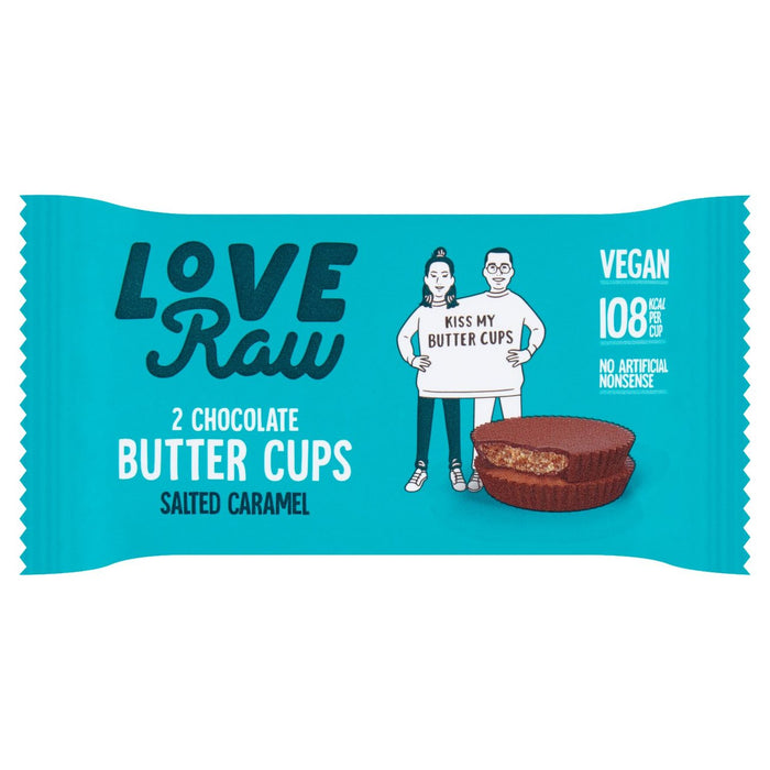 Love Raw 2 Butter Cups Salted Caramel 35g