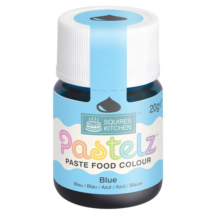 Escudería de cocina pasta pastelz color color azul 20g