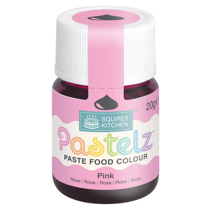 Escudería de cocina pasta pastelz color color rosa 20g