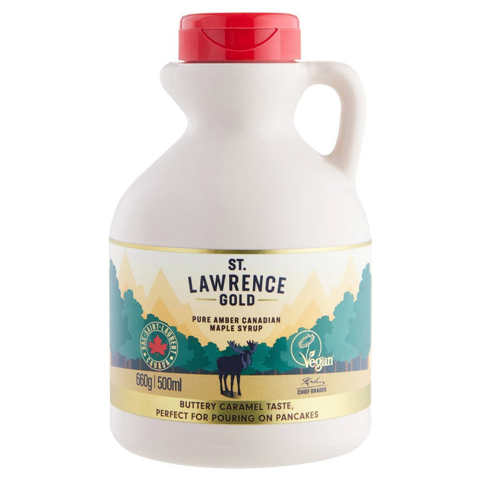 St. Lawrence Gold reiner Ahornsirup Bernstein 500 ml