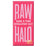 Raw Halo Vegan Dark & Pink Salt Chocolate Bar 70g