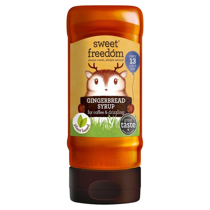 Sweet Freedom Gingerbread Flavoured Syrup 350g