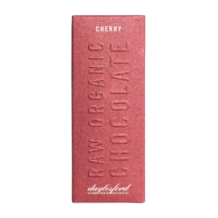 Daylesford Organic Raw Chocolate Bar Cherry 50G