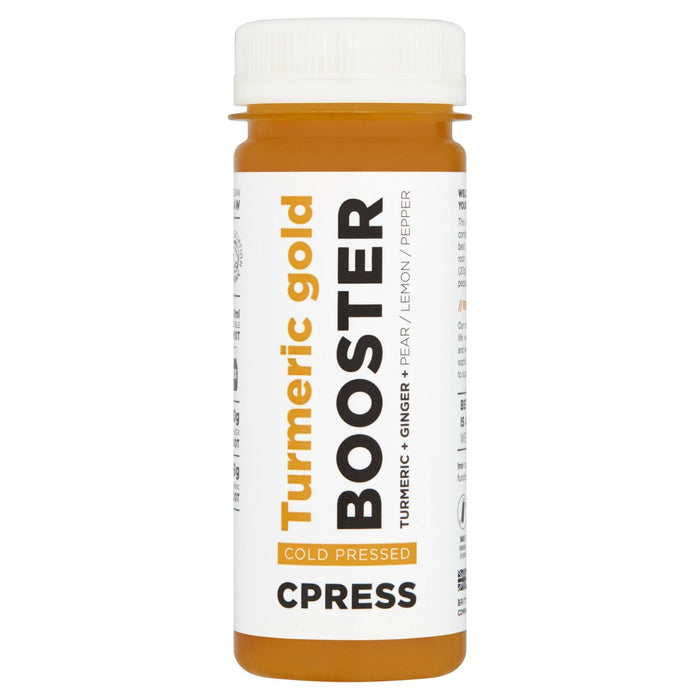 Cpress Organic Kurkuma Gold Kälte gepresstes Booster Schuss 110 ml