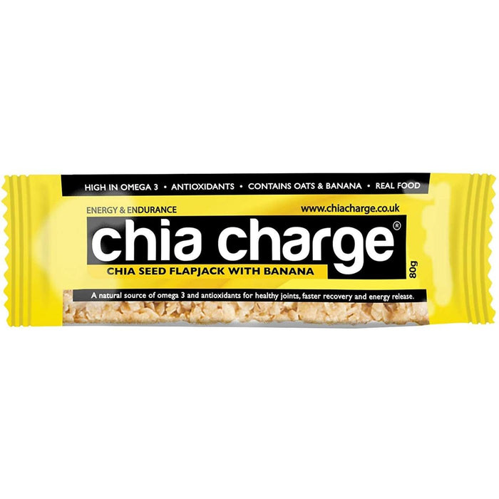 Chia Banane Chia Saatgut Flapjack 80g