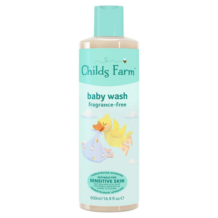 Childs Farm Baby sin fragmento de lavado corporal 500 ml